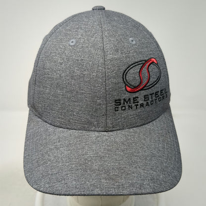 Port Authority Snapback Gray OSFM Hat SME Steel Contractors SLC Airport Program