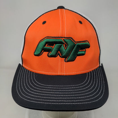 FNF Fitted Trucker Hat Multicolor S/M Mesh Back D-Series Pacific Headwear