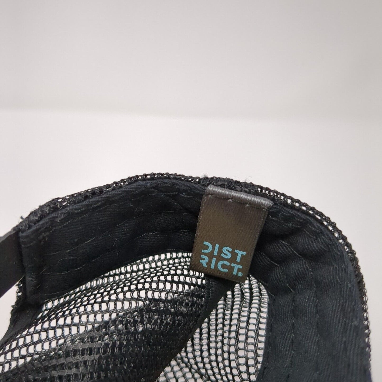 Idaho Freeride Snapback Trucker Hat Black One Size Mesh Back District