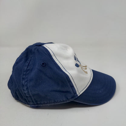 Make Some Noise Toddler Strapback Hat Blue 12-24 Month Embroidered Lion Gymboree