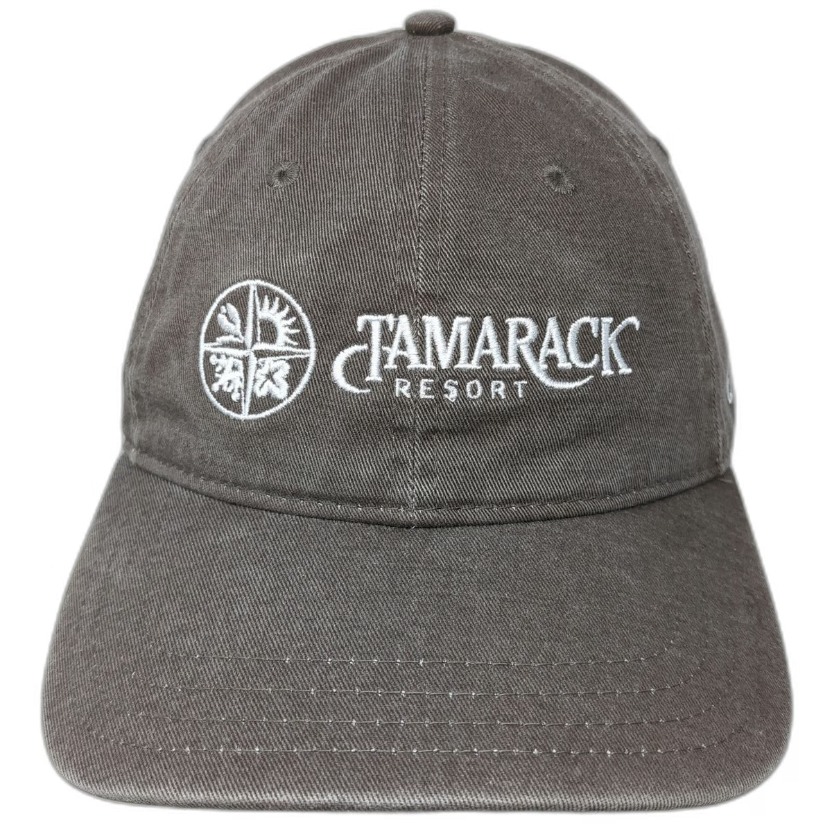 Pukka Baseball Cap Brown One Size Tamarack Resort Est 2004 Strapback Cotton Hat