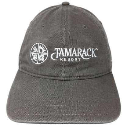Pukka Baseball Cap Brown One Size Tamarack Resort Est 2004 Strapback Cotton Hat