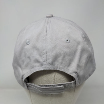 CSHQA Strapback Hat Gray One Size Adjustable Vented Holes 6 Panel Port & Company