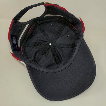 USA Flag Slideback Hat Multicolor OSFA Adjustable Embroidered HG