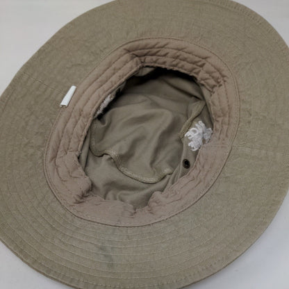 Team Clarian Race For The Cure 2001 Fisherman Bucket Hat Tan OS Embroidered