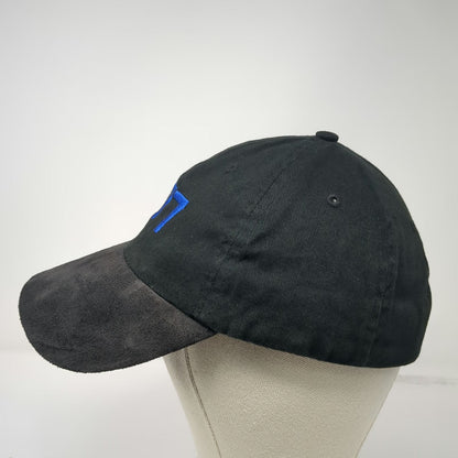 Boeing Baseball Cap Black One Size 777 Suede Brim Slideback Aviation Hat