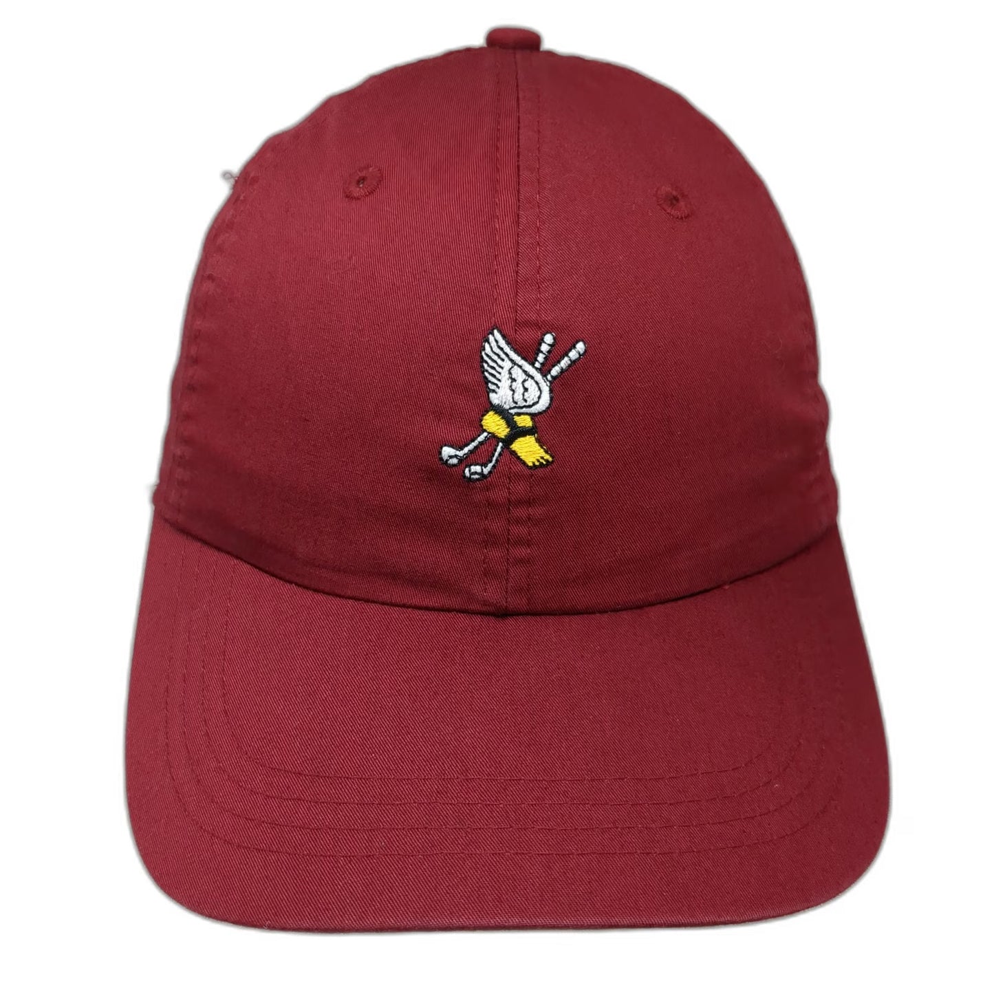 Ahead Baseball Cap Red One Size Winged Foot Golf HSBC Premier Cotton Hat