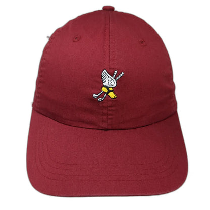 Ahead Baseball Cap Red One Size Winged Foot Golf HSBC Premier Cotton Hat