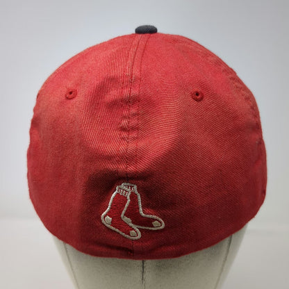 Boston Red Sox MLB Twins Enterprise Baseball Cap Red XL Flexfit Embroidered Hat
