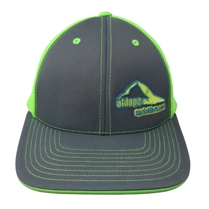 Aldape Sprinkler.com Fitted Trucker Hat Multicolor 7 3/8 Mesh Pacific Headwear
