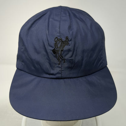 Ashworth Baseball Cap Blue One Size Embroidered Golfer Strapback Made in USA