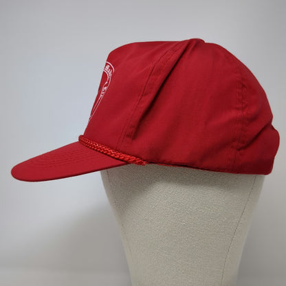 OTTO 5 Panel Red Hat One Size Slideback Red Baron RC Modelers Eastern Idaho Rope