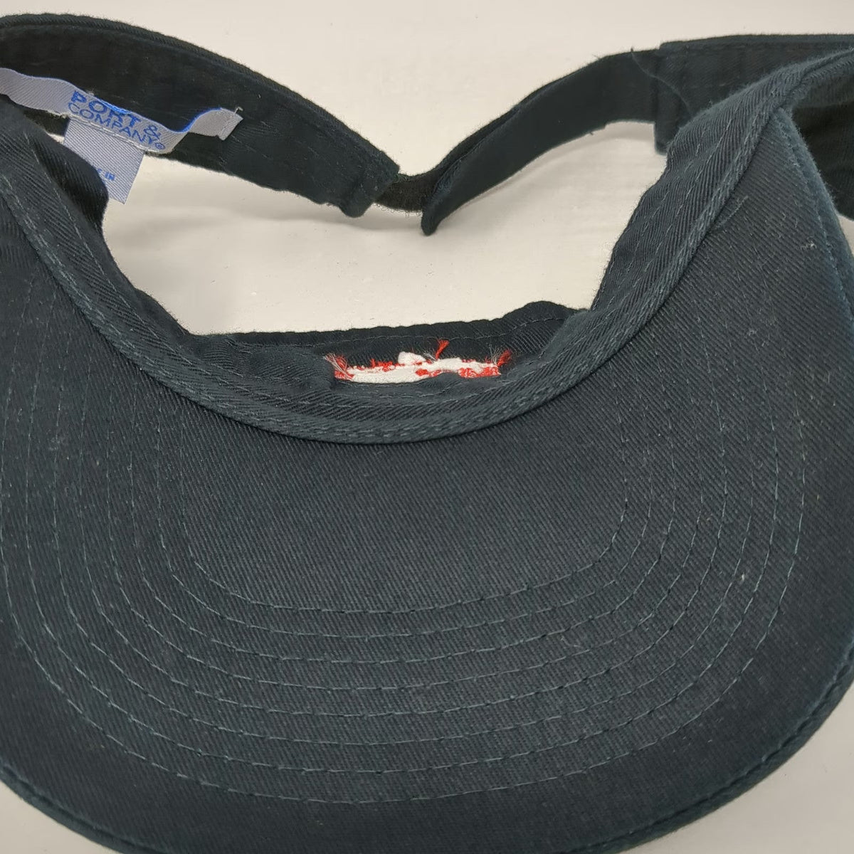 Port & Company Visor Black One Size Mo' Bettahs Hawaiian Islands Embroidered hat