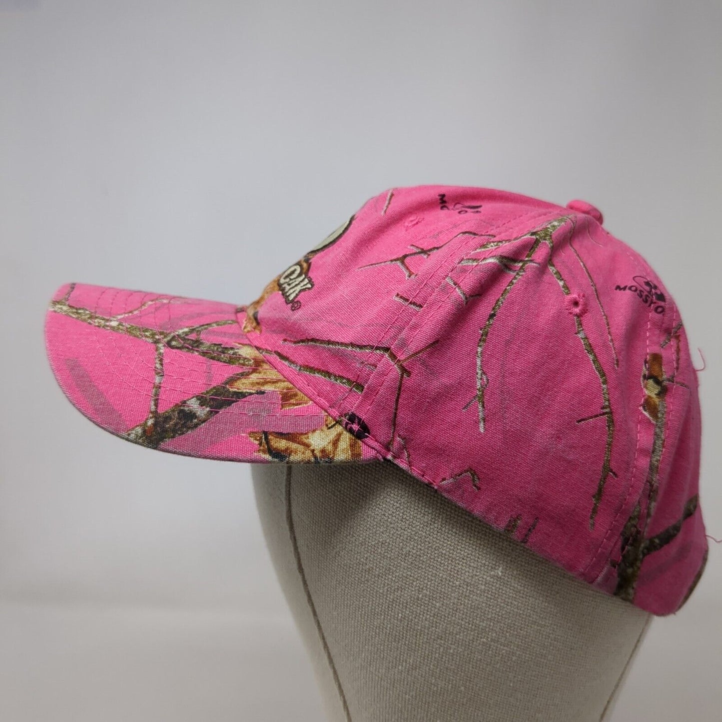 Mossy Oak Strapback Hat Camo OSFA Adjustable Embroidered Hunting