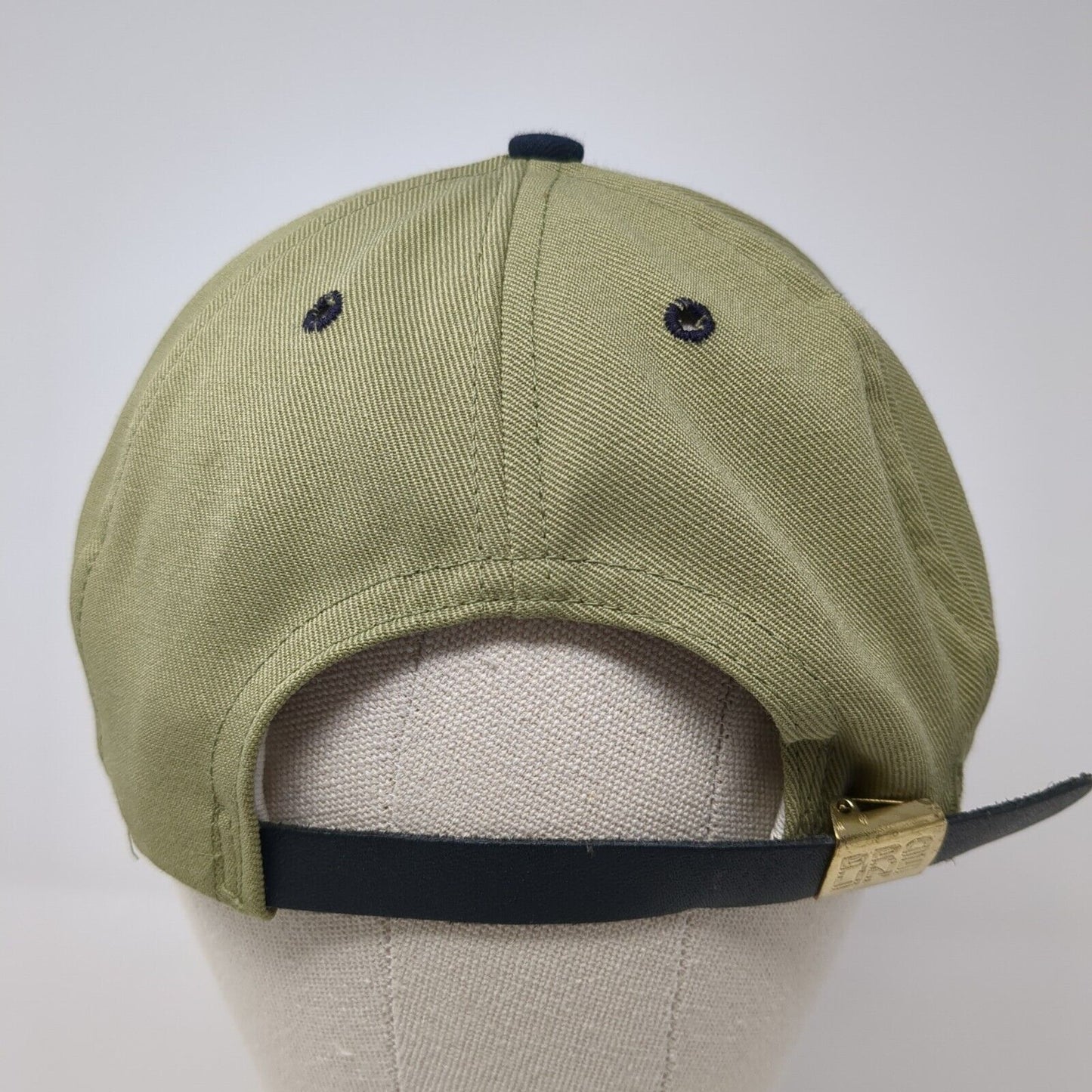 Bear Creek Slideback Hat Multicolor L/XL Leather Strap Golf Hyatt