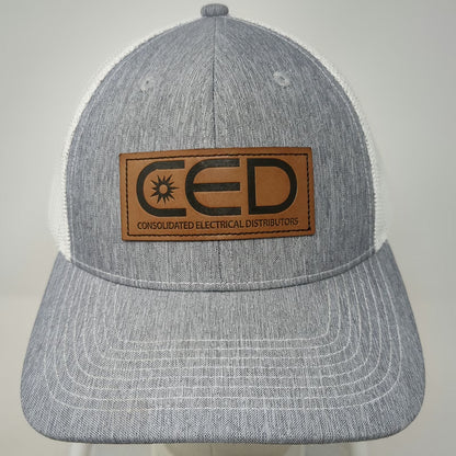 BMP CED Consolidated Electrical Distributors Gray White One Size Trucker Hat