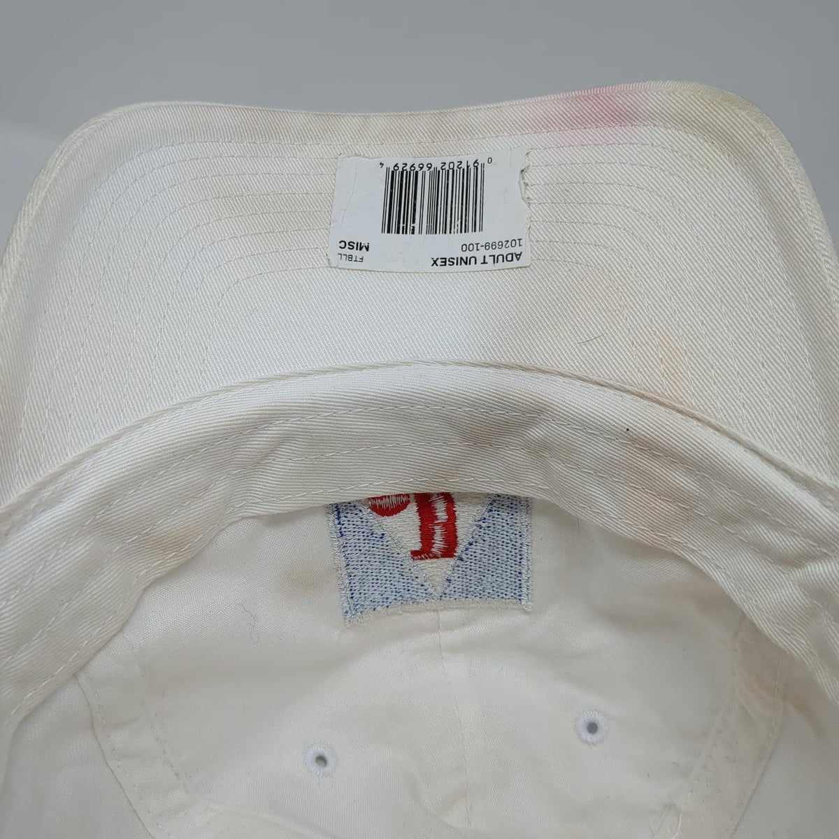 Nike Baseball Cap White One Size Johnstone Patch Logo Heritage 86 Slideback Hat