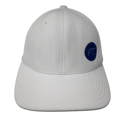 PTC Going Beyond Fitted Hat White 7 3/8-8 Flexfit Performance 6 Panel