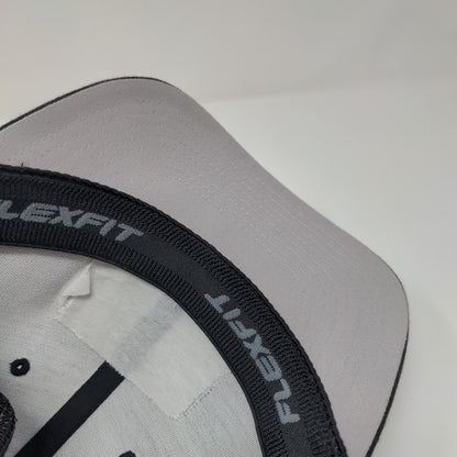 Kelly Construction 208-339-0875 Fitted Trucker Hat Black S/M Mesh Port Authority