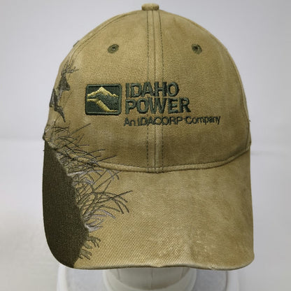 DRI DUCK Baseball Cap Brown One Size Idaho Power Deer Graphic Strapback Hat