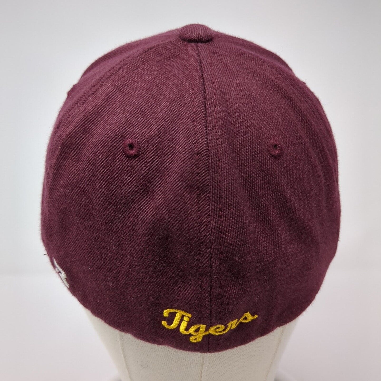 Norths Tigers Fitted Hat Red S/M Embroidered Lightweight Pro585 Richardson
