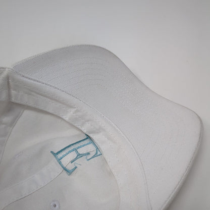 Elite Aesthetics Slideback Hat White One Size Adjustable Embroidered