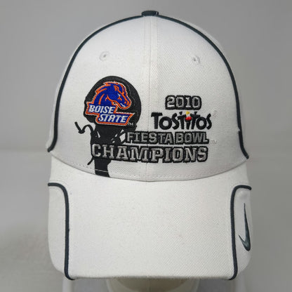 Boise State Broncos NCAA Nike White Baseball Cap One Size Fiesta Bowl Champions