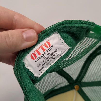 We Make Sector Fun Snapback Rope Trucker Hat Green OSFM Mesh Back Otto