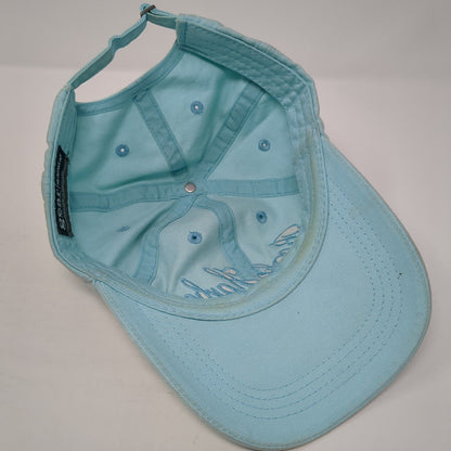 Roche Harbor Slideback Hat Blue One Size Adjustable Embroidered Gear For Sports