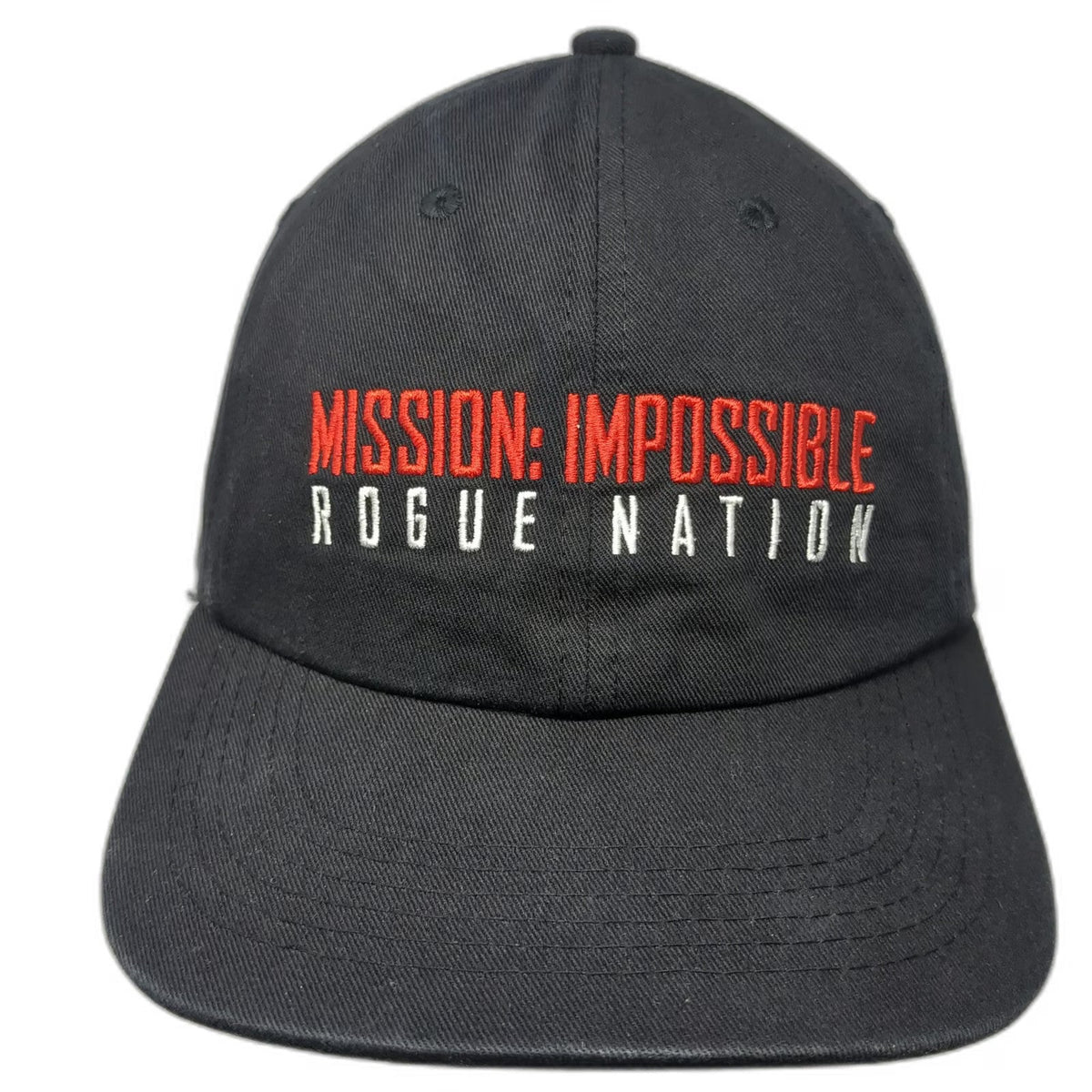 Baseball Cap Black One Size Mission Impossible Rogue Nation Movie Promo Hat