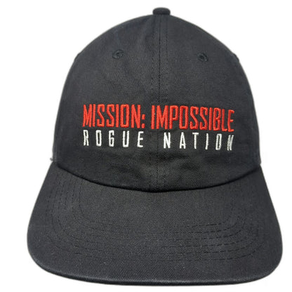 Baseball Cap Black One Size Mission Impossible Rogue Nation Movie Promo Hat