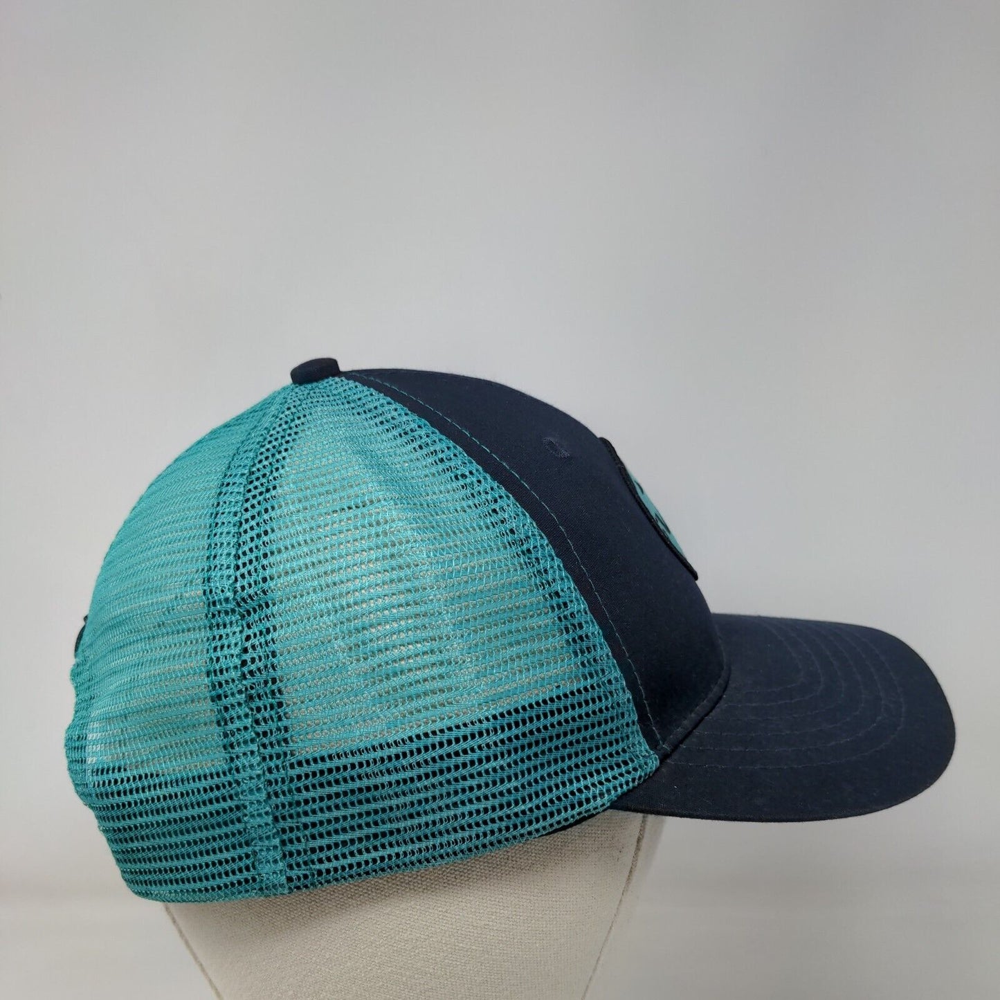 SWCO Since 2008 Snapback Trucker Hat Blue One Size Adjustable Mesh Back 6 Panel