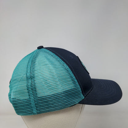 SWCO Since 2008 Snapback Trucker Hat Blue One Size Adjustable Mesh Back 6 Panel