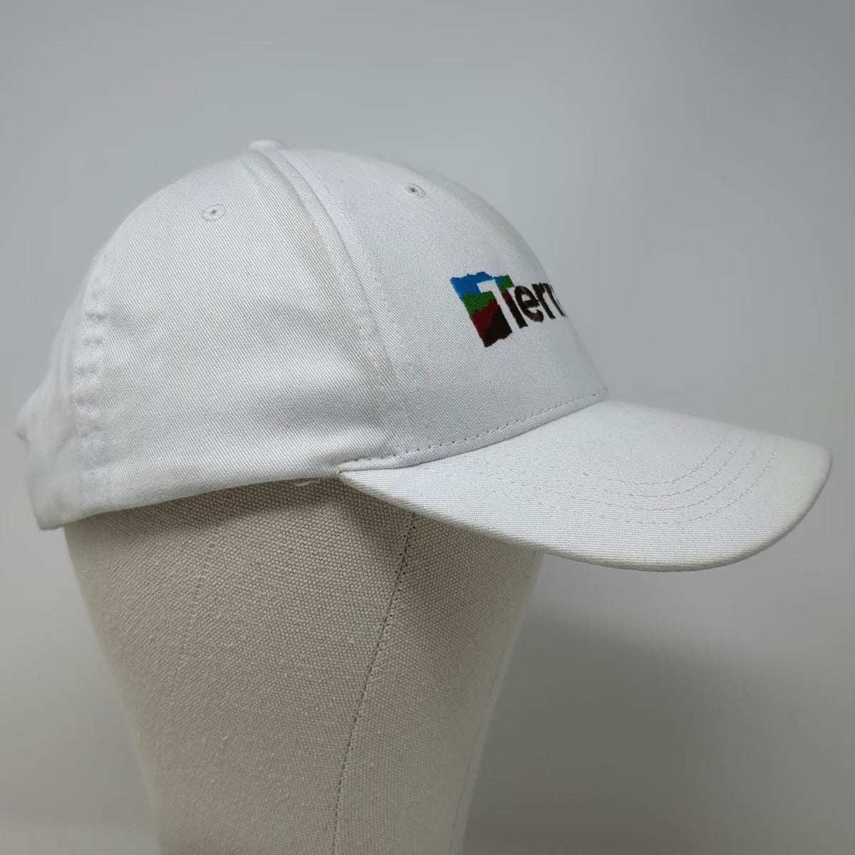 Cap America Terracon Engineering Logo Hat Baseball Cap White One Size Strapback