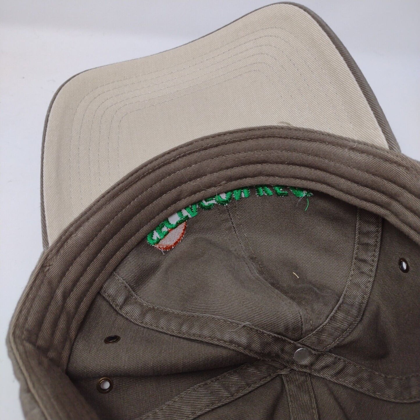 Sectagon-K54 Slideback Hat Tan One Size Adjustable Embroidered Pacific Headwear