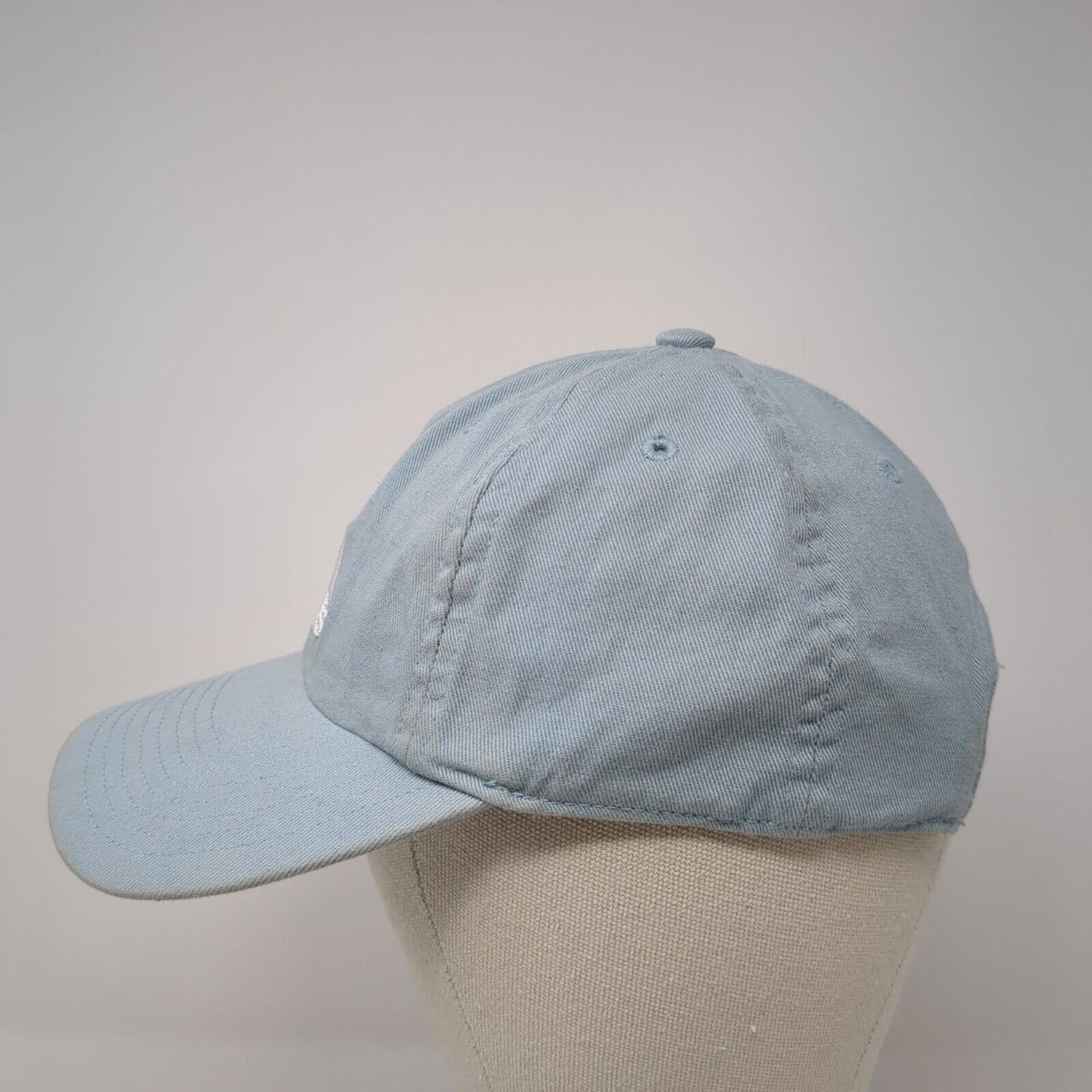 Adidas 3 Stripes Slideback Hat Blue One Size Embroidered Climalite