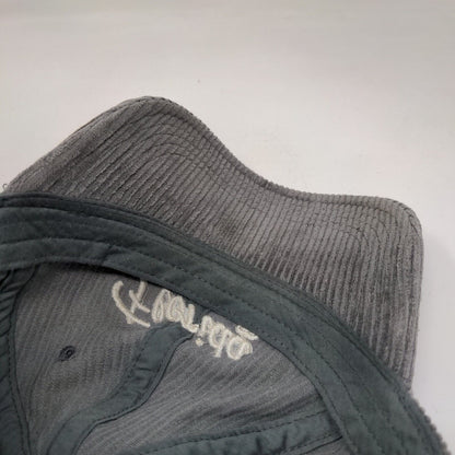 Florida Slideback Hat Gray OSFM Embroidered Corduroy Home Free 6 Panel