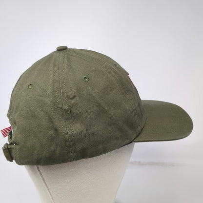 Unionwear Baseball Cap Green One Size Not For Sale Patch Slideback USA Hat Twill