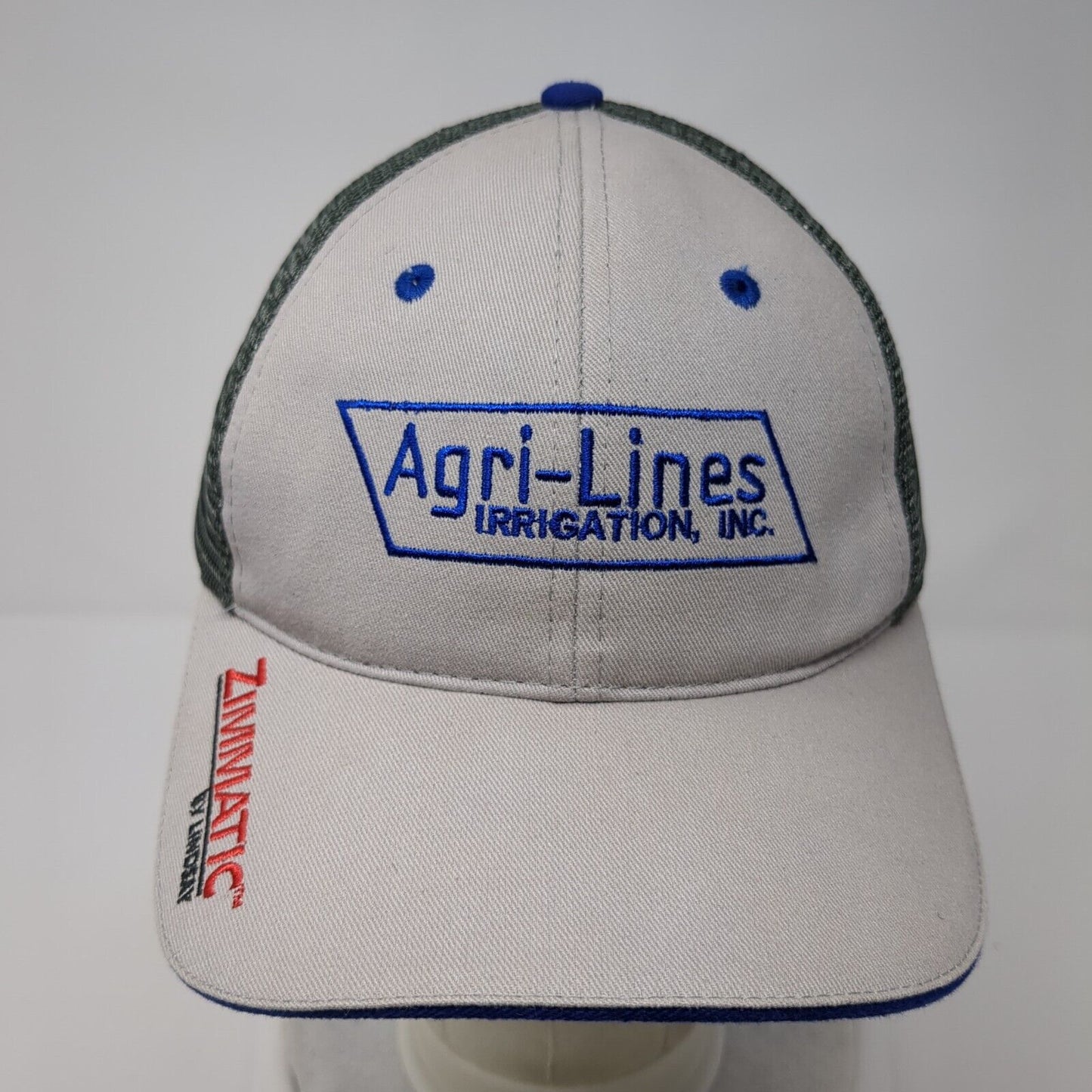 Agri-Lines Irrigation Inc Zimmatic by Lindsay Strapback Trucker Hat Gray OS Vie