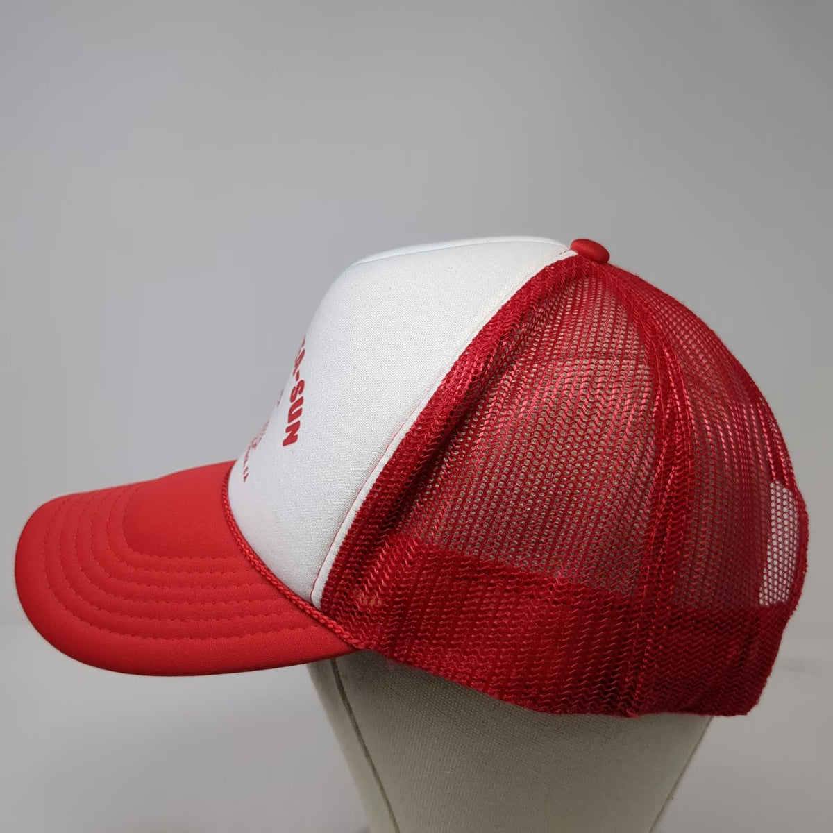 Otto Trucker Hat Red White OSFM Manhattan Beach CA Surfing Santa Xmas 2024 Foam