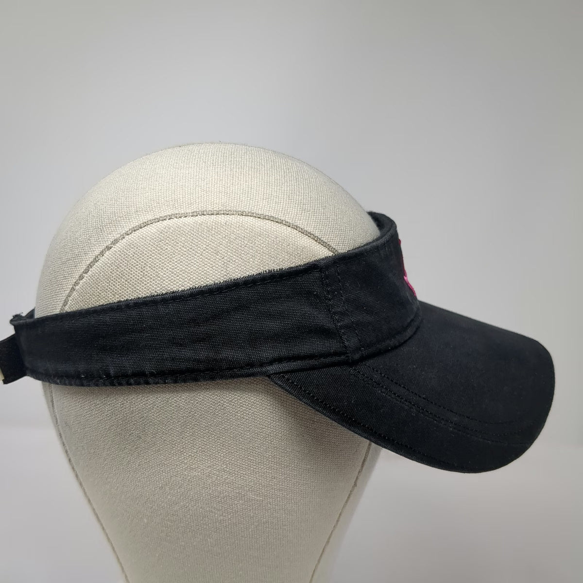 New Balance Visor Black One Size Hat Pink Ribbon Susan G. Komen For The Cure