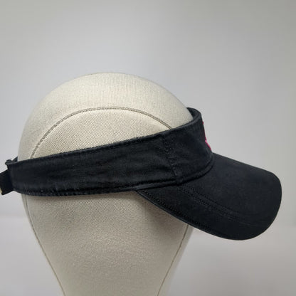 New Balance Visor Black One Size Hat Pink Ribbon Susan G. Komen For The Cure