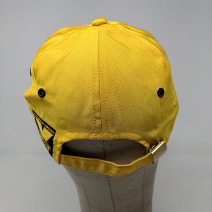 Virginia Slim Men's Slideback Hat Yellow OSFA Embroidered Logo Polyester Blend