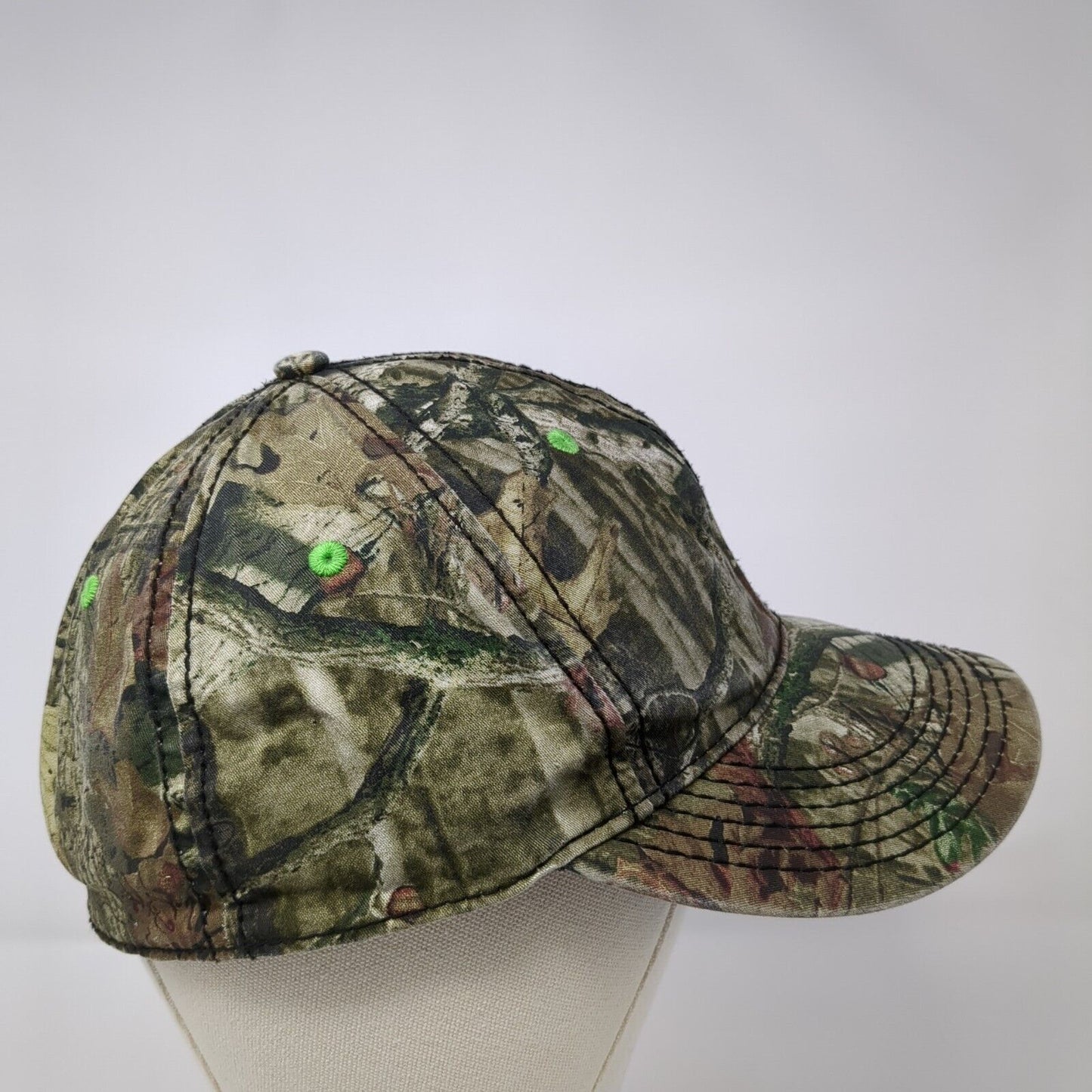 Mossy Oak Stretch Fitted Hat Camo L/XL Embroidered Hunting Outdoor