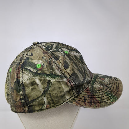Mossy Oak Stretch Fitted Hat Camo L/XL Embroidered Hunting Outdoor