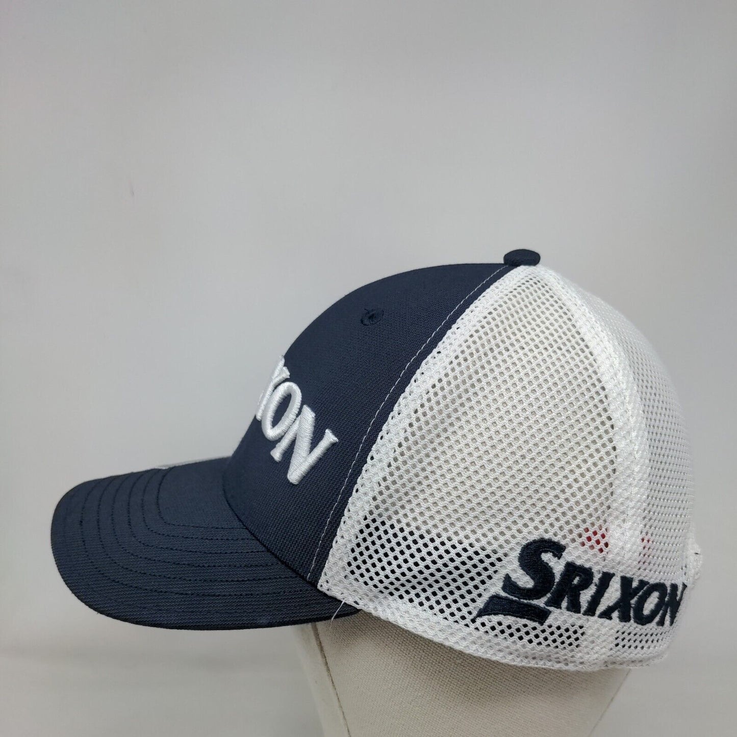 Srixon Z Star Snapback Mesh Back Trucker Hat Blue One Size Embroidered