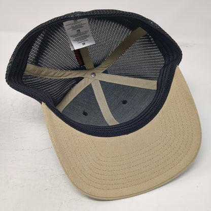 Columbia Baseball Cap Gray M Mesh Back Pine Tree Flag Patch Outdoor Hiking Hat