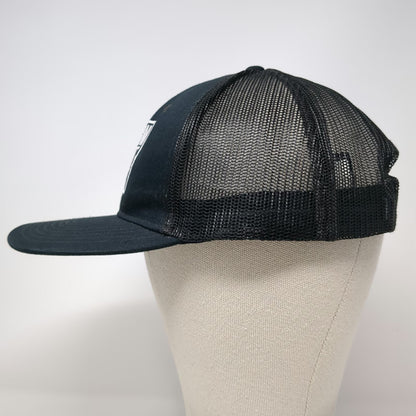 Port Authority Trucker Hat Black One Size Boon Street Market Mesh Snapback