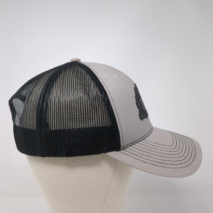 Fully Promoted Boise ID Snapback Trucker Hat Gray One Size Mesh Back