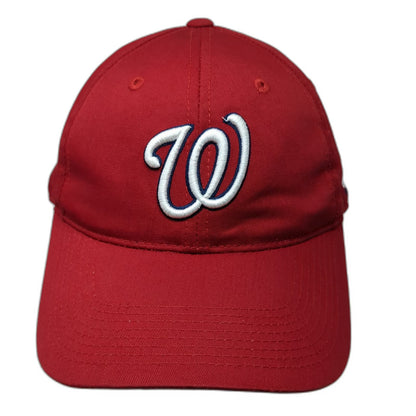Washington Nationals MLB Outdoor Cap Baseball Cap Red OSFM Strapback Logo Hat